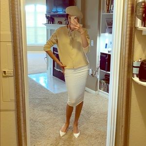 Vintage cardigan $80 and skirt $40